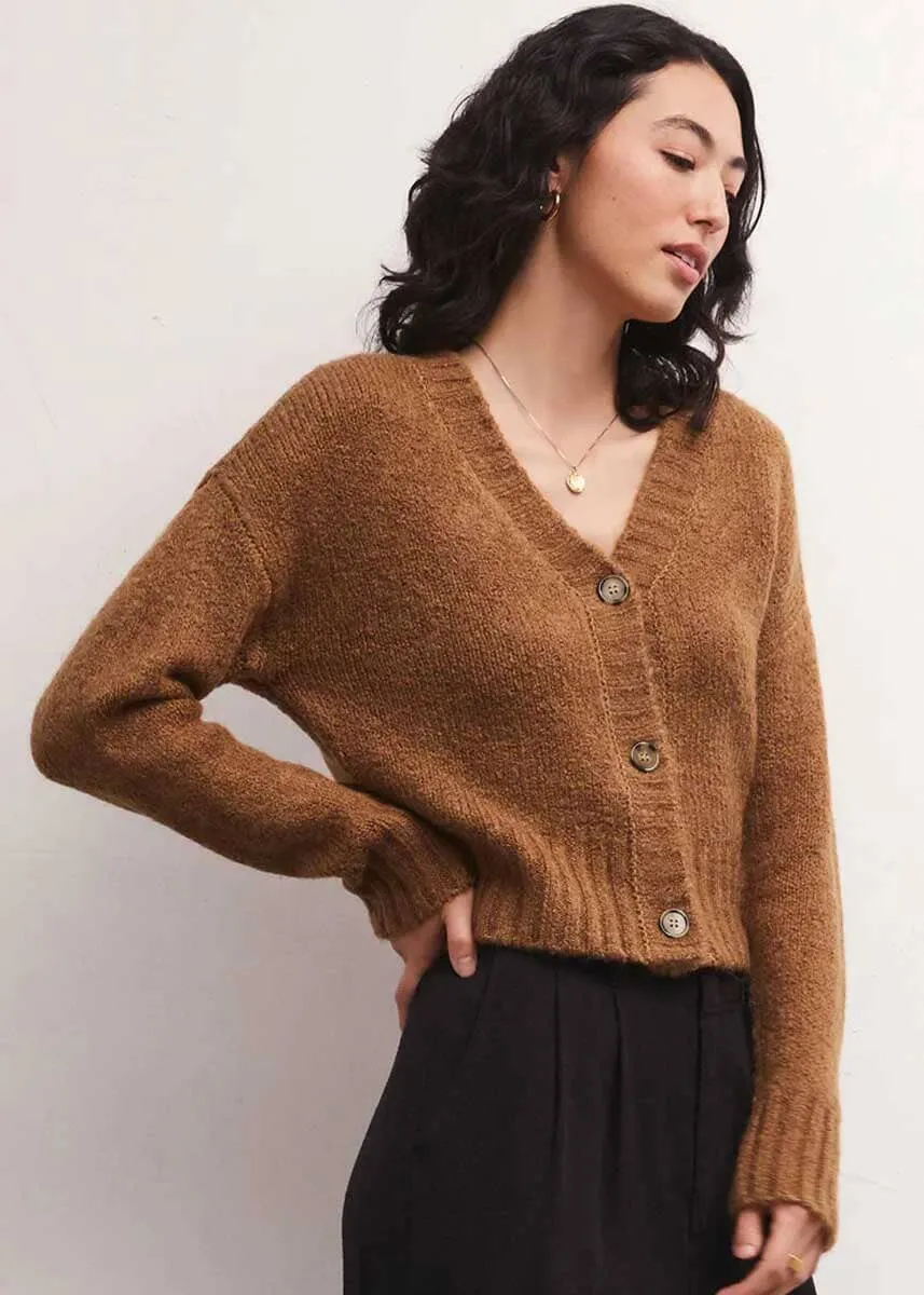 Allegra Cardigan - Camel