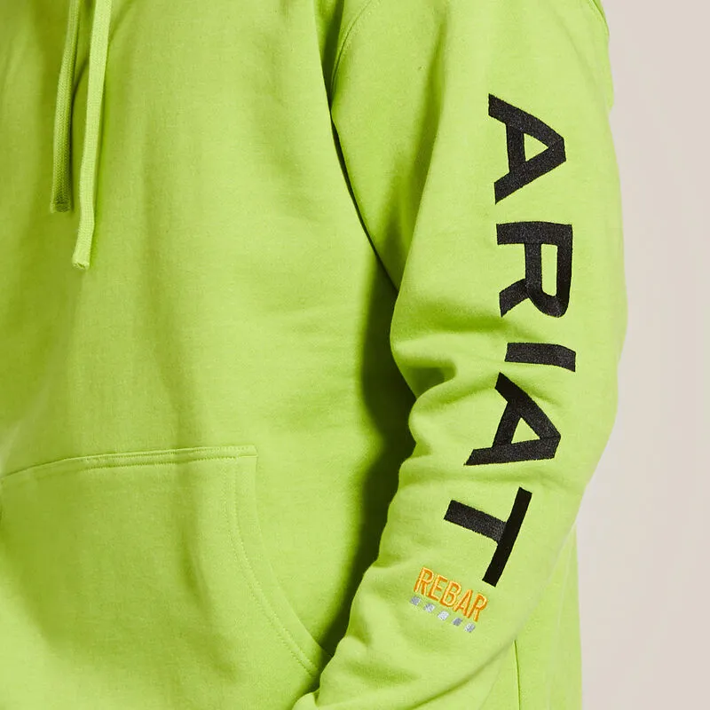 Ariat Mens Rebar Graphic Logo Hoodie Style 10032994