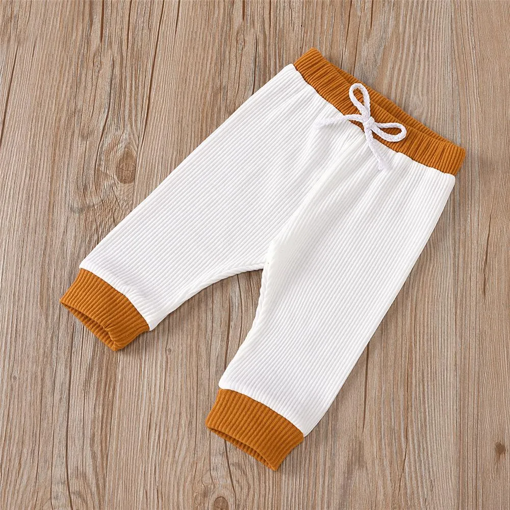 Baby Unisex Casual Long Sleeve Top & Trousers Cheap Boutique Baby Clothes