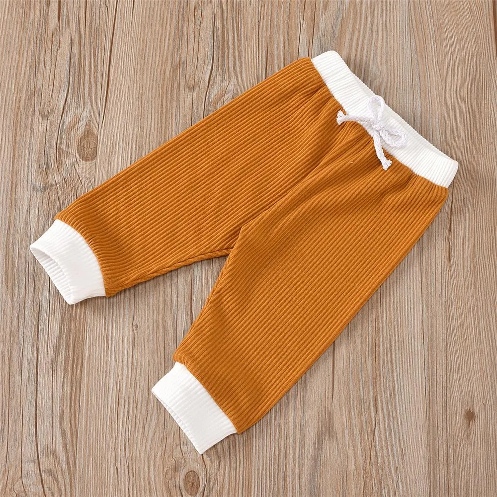 Baby Unisex Casual Long Sleeve Top & Trousers Cheap Boutique Baby Clothes