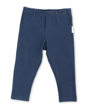 Bamar Nicol Tracksuit leggings girls navy blue SONIA