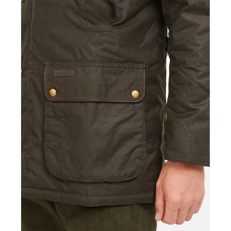Barbour Hartlington Mens Wax Jacket - Olive