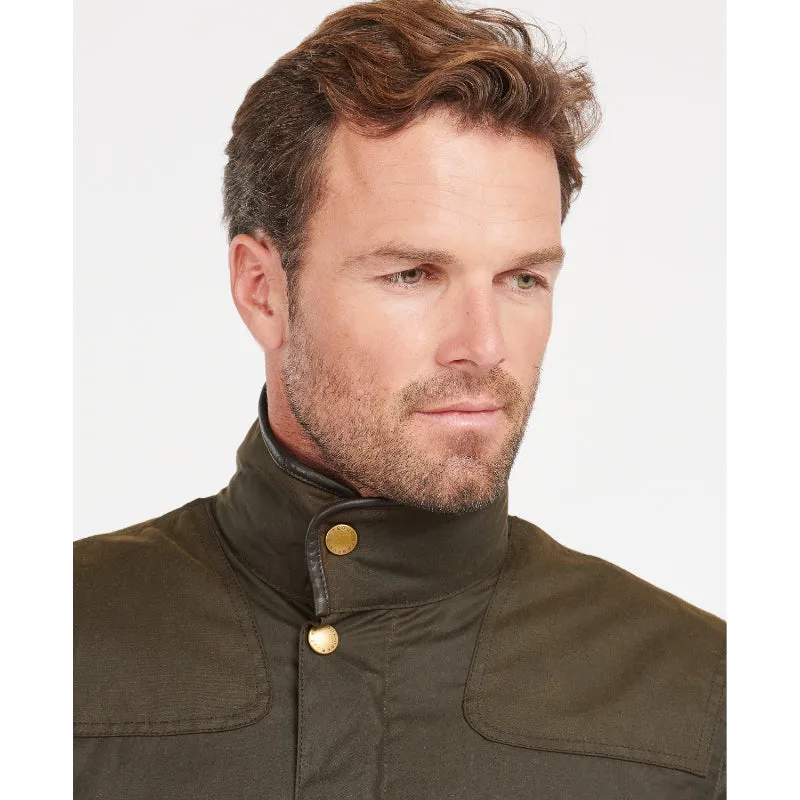 Barbour Hartlington Mens Wax Jacket - Olive