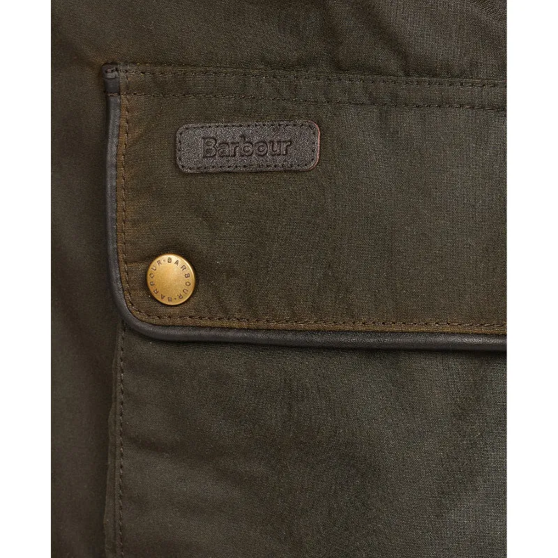 Barbour Hartlington Mens Wax Jacket - Olive