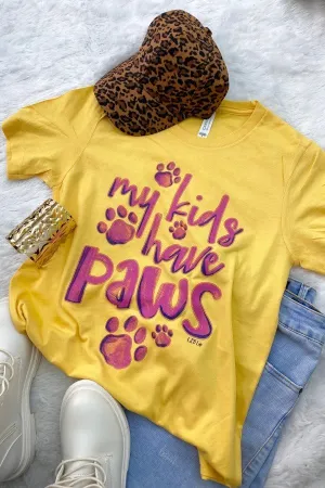BC MY KIDS PAWS- YELLOW