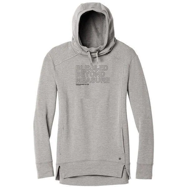 Blessed Beyond Measure Ladies Athletic Hoodies