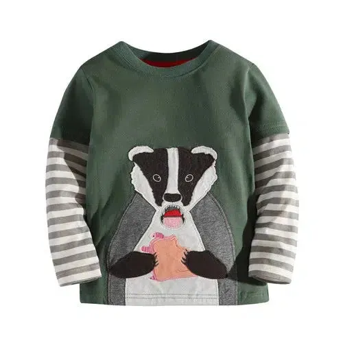 Boys  Long Sleeve  T-shirts