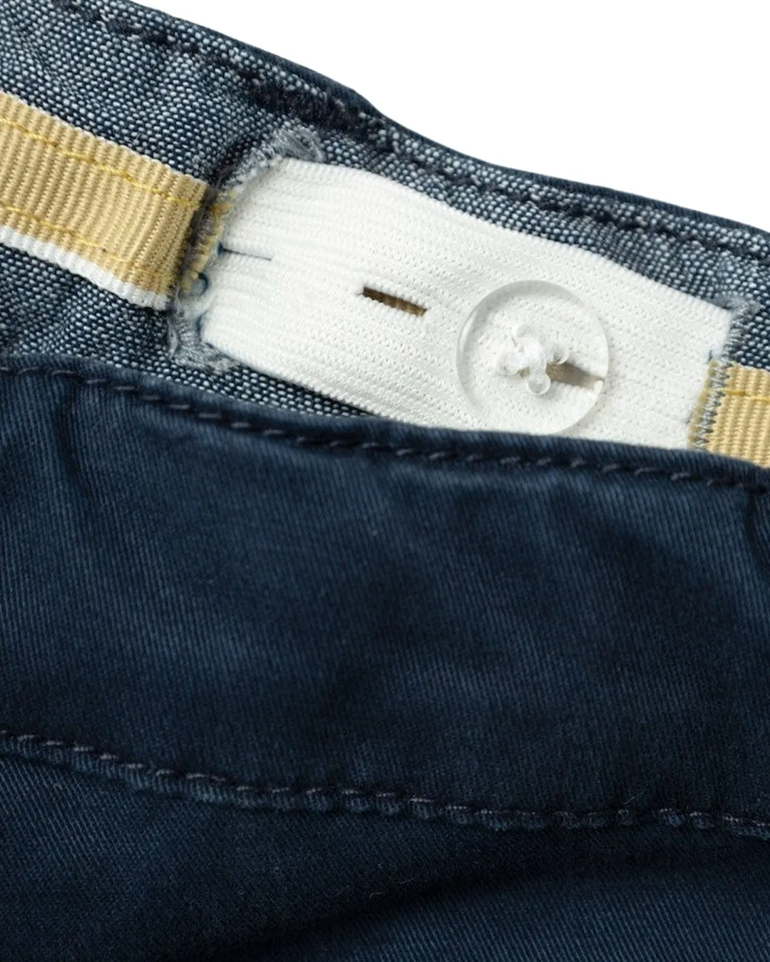 Boys Name It Ryan Navy Twill Chino Trousers
