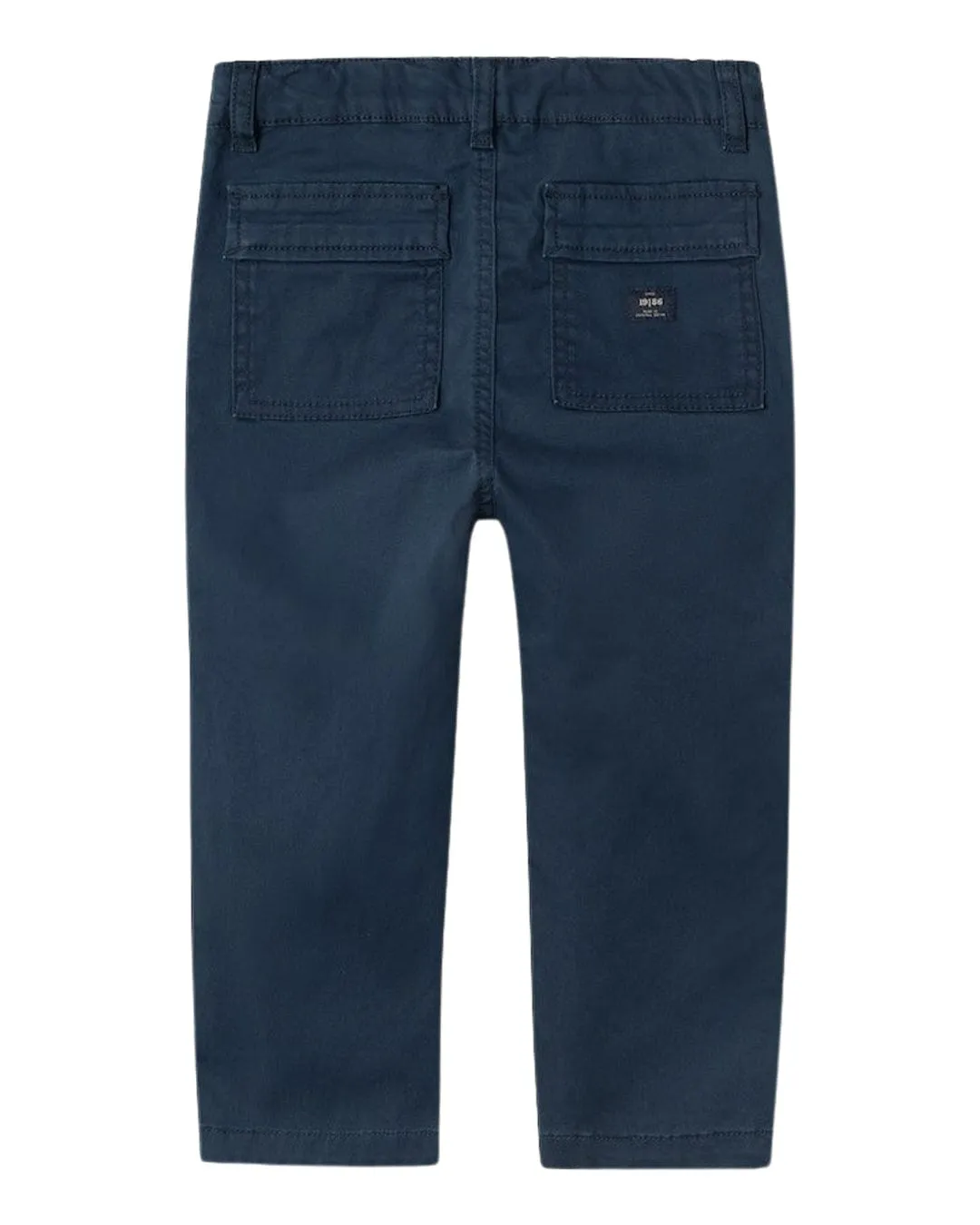 Boys Name It Ryan Navy Twill Chino Trousers