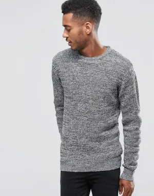 Brave Soul Color Twist Sweater