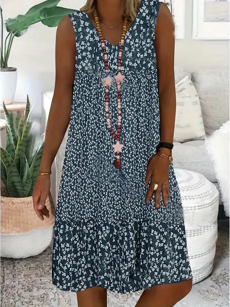 Briar  Floral Sleeveless Dress