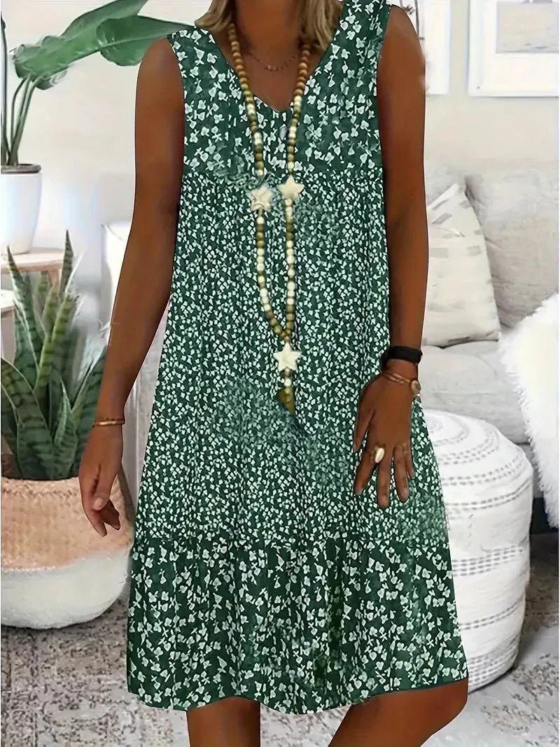 Briar  Floral Sleeveless Dress