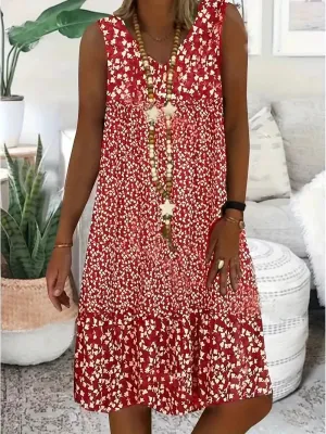 Briar  Floral Sleeveless Dress