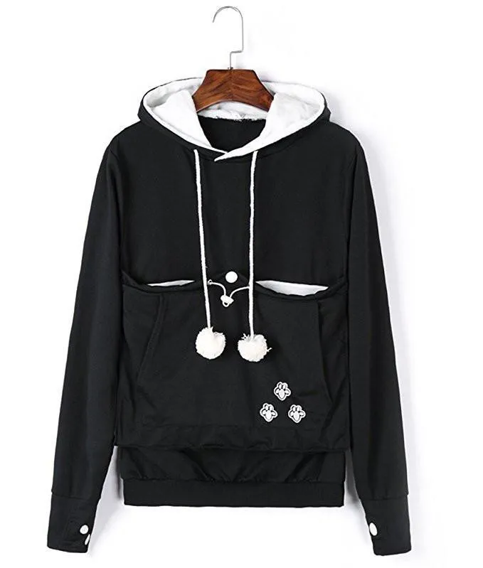 Catagaroo Hoodies with Kangaroo Pouch For Your Cat