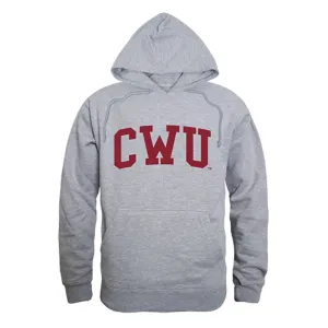 Central Washington University Wildcats Game Day Hoodie Sweatshirt Heather Grey