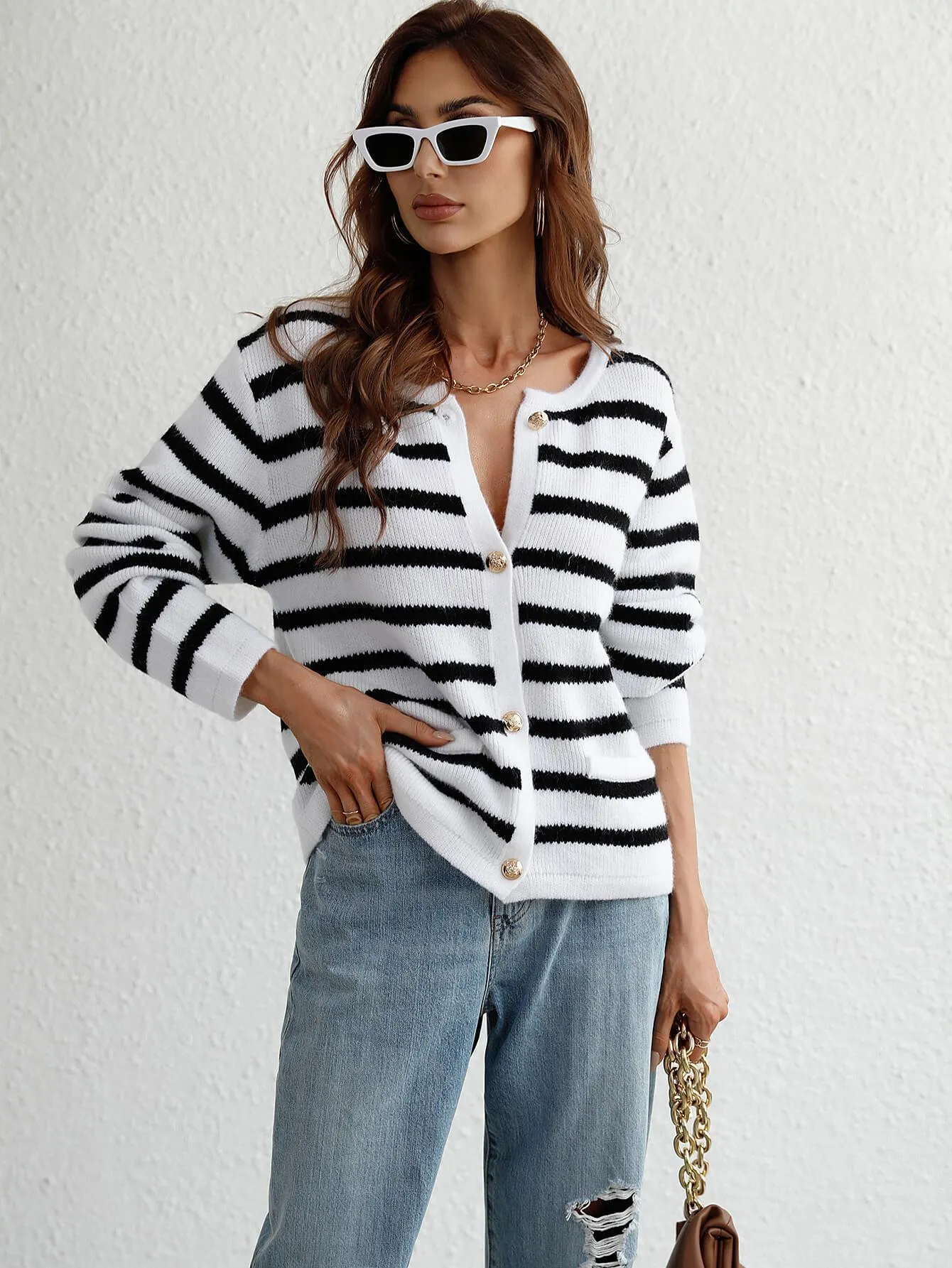 Chill Button Front Cardigan