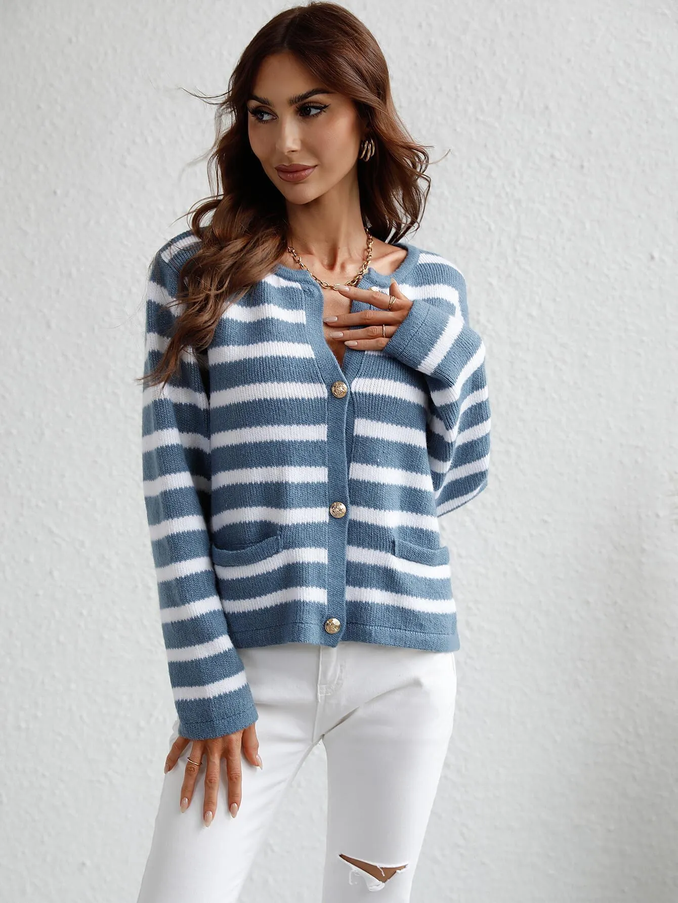 Chill Button Front Cardigan