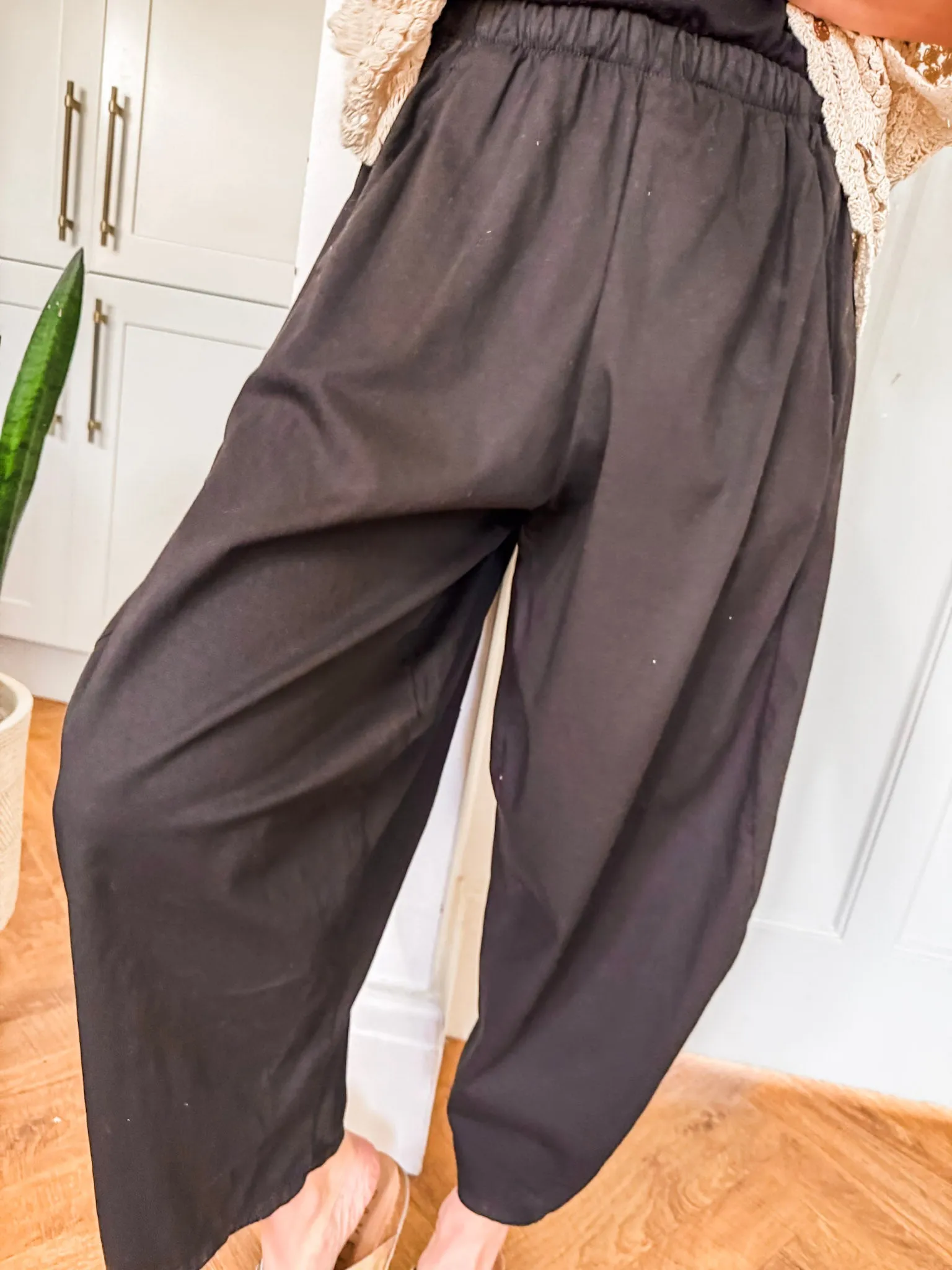 Classic Cotton Balloon Trousers