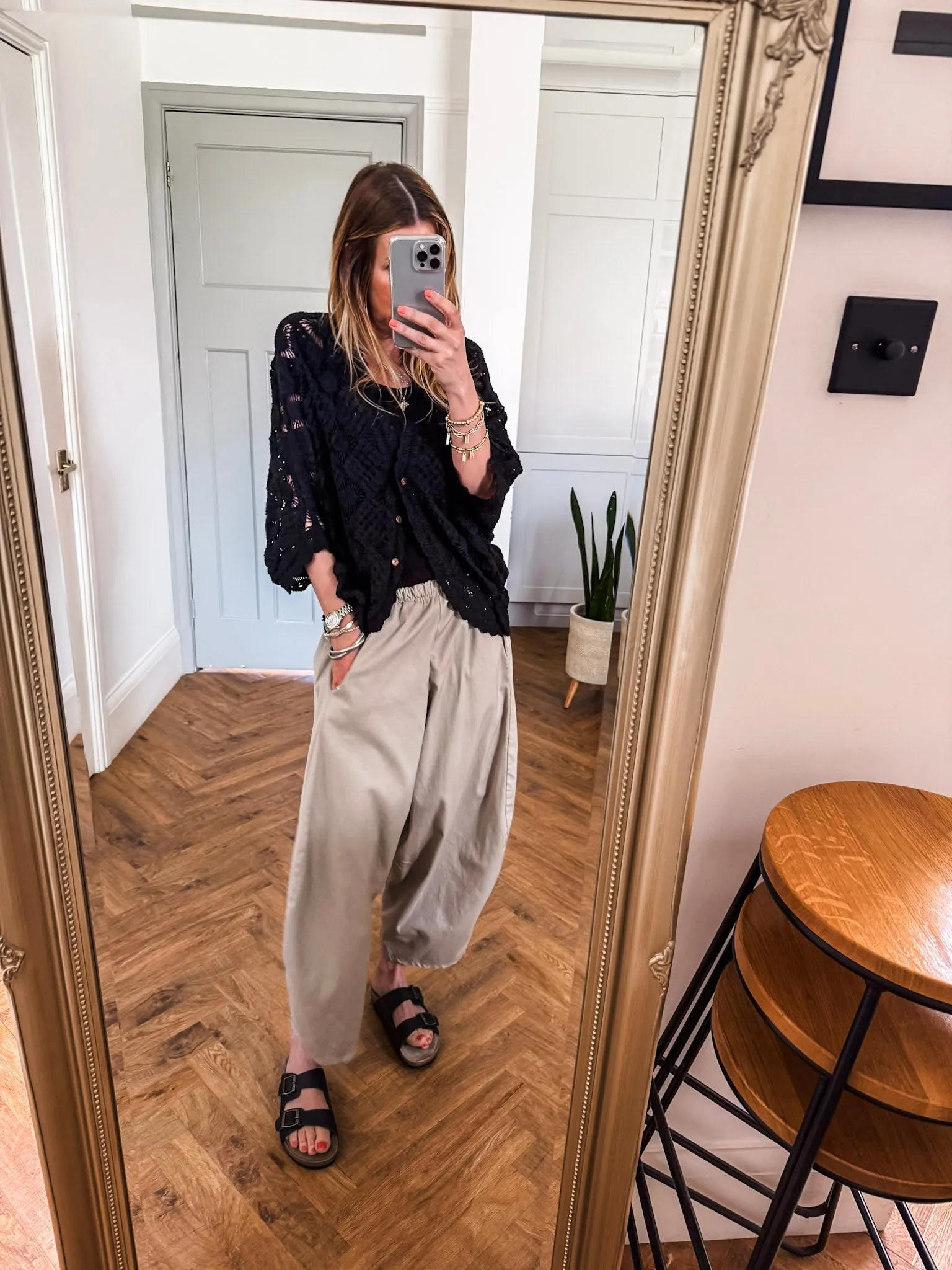 Classic Cotton Balloon Trousers