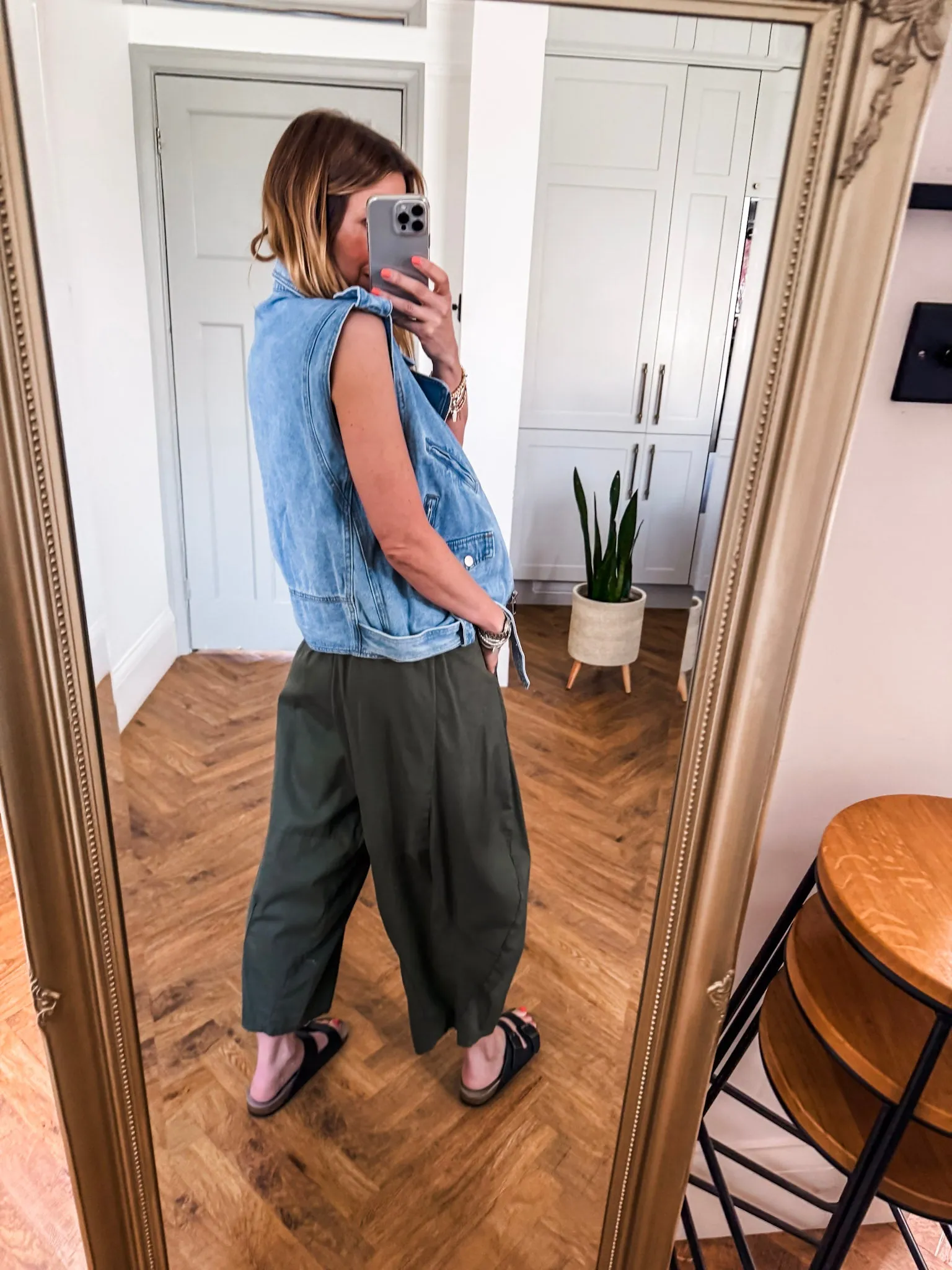 Classic Cotton Balloon Trousers