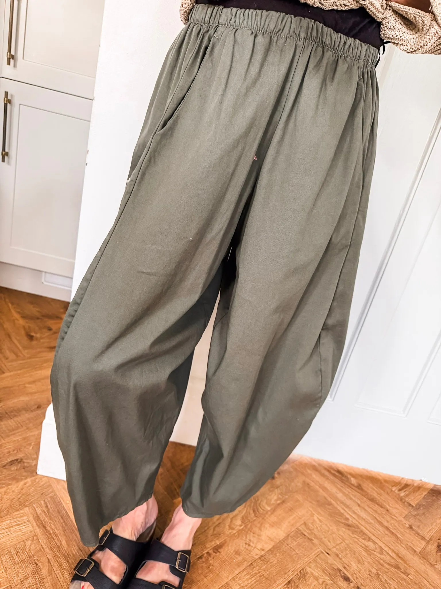 Classic Cotton Balloon Trousers