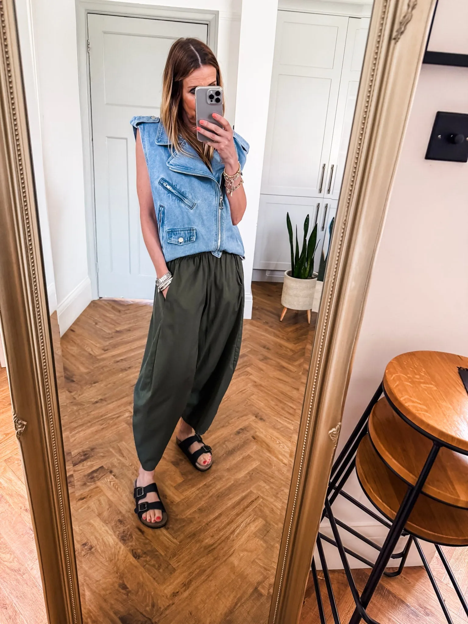 Classic Cotton Balloon Trousers