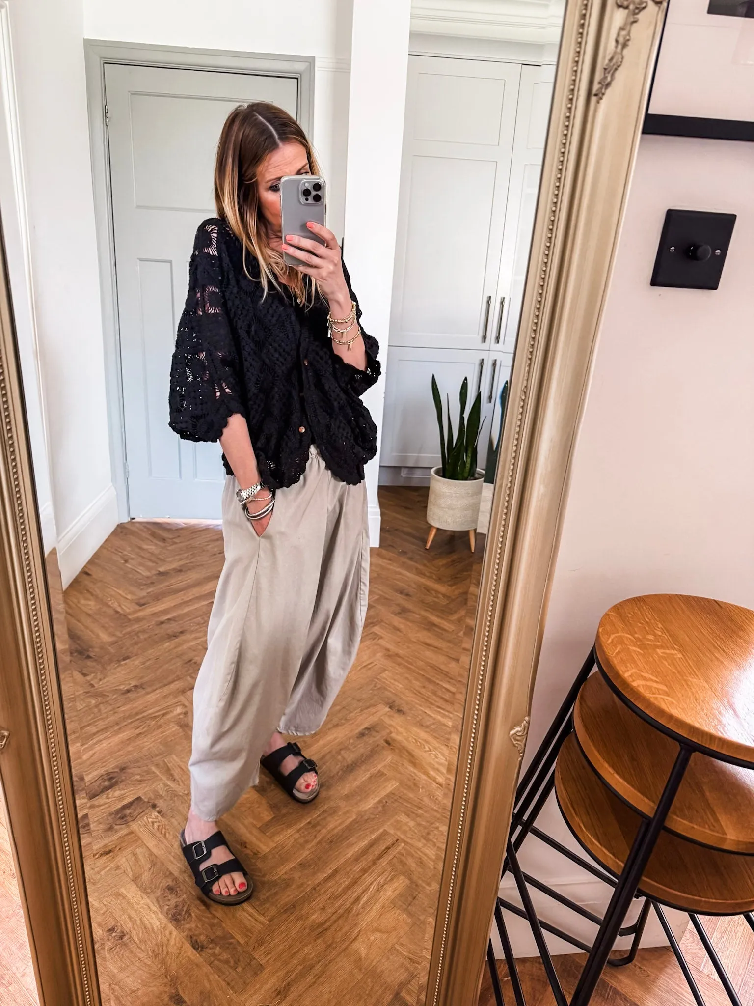 Classic Cotton Balloon Trousers