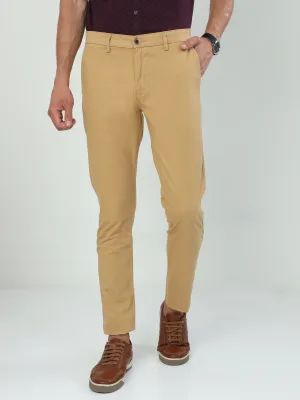 Classic Polo Men's   Moderate Fit Cotton Trousers | TO2-52 C-KHA-MF-LY