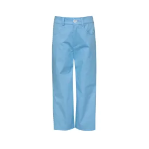 Cotton Trousers Oasis, Blue