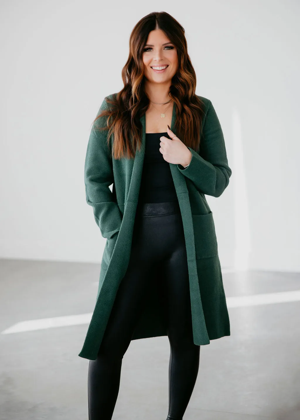 Dellah Knit Coatigan