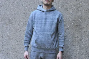 Dubble Works 11oz "Tsuri-ami" Loopwheeled Pull Over (Heather Charcoal)