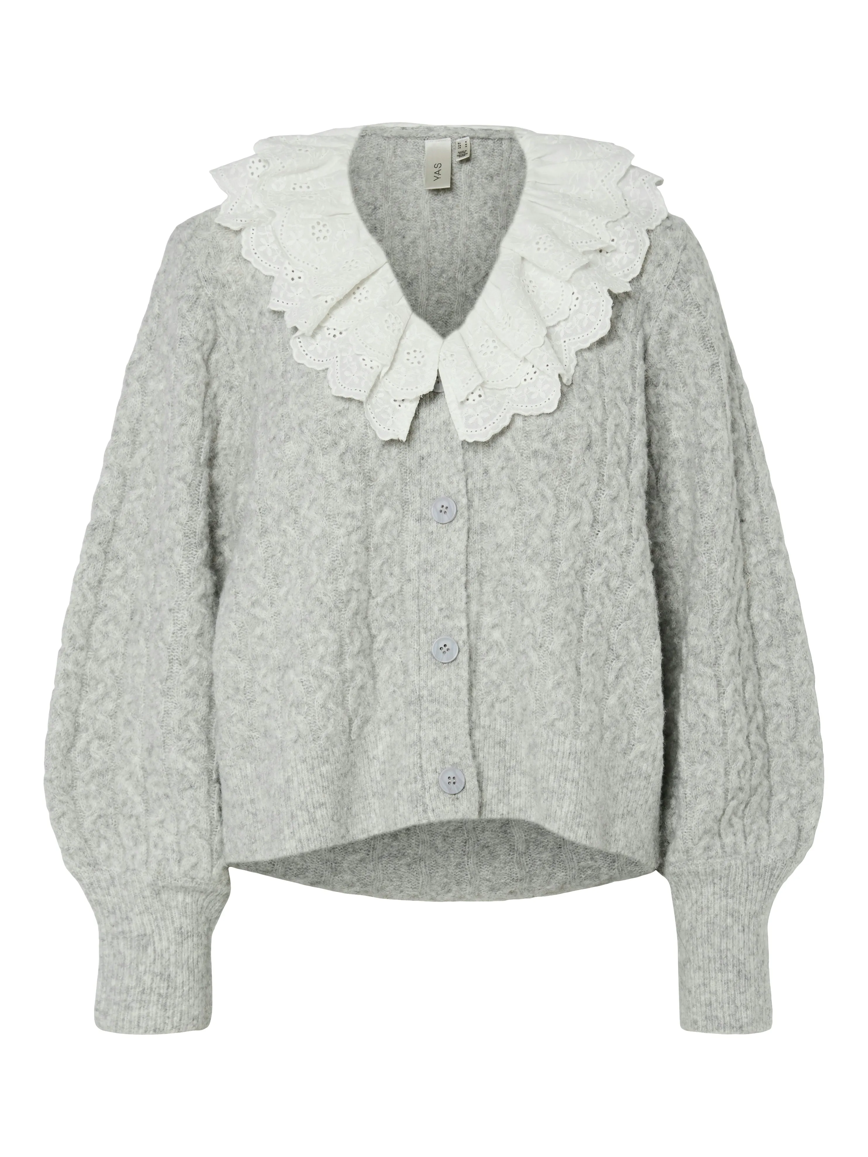 Elvira Knit Cardigan - Grey