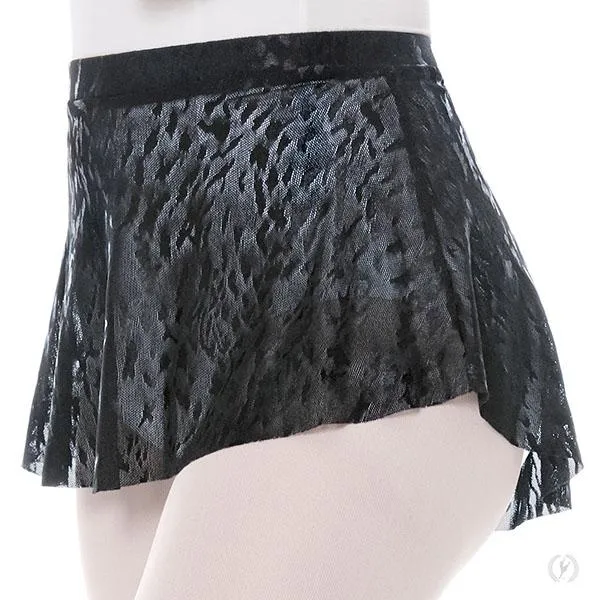 Eurotard 78121 Impression Mesh High Low Pull On Mini Ballet Skirt - Adult