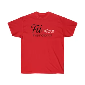 Fii Wear International Black Unisex Ultra Cotton Tee