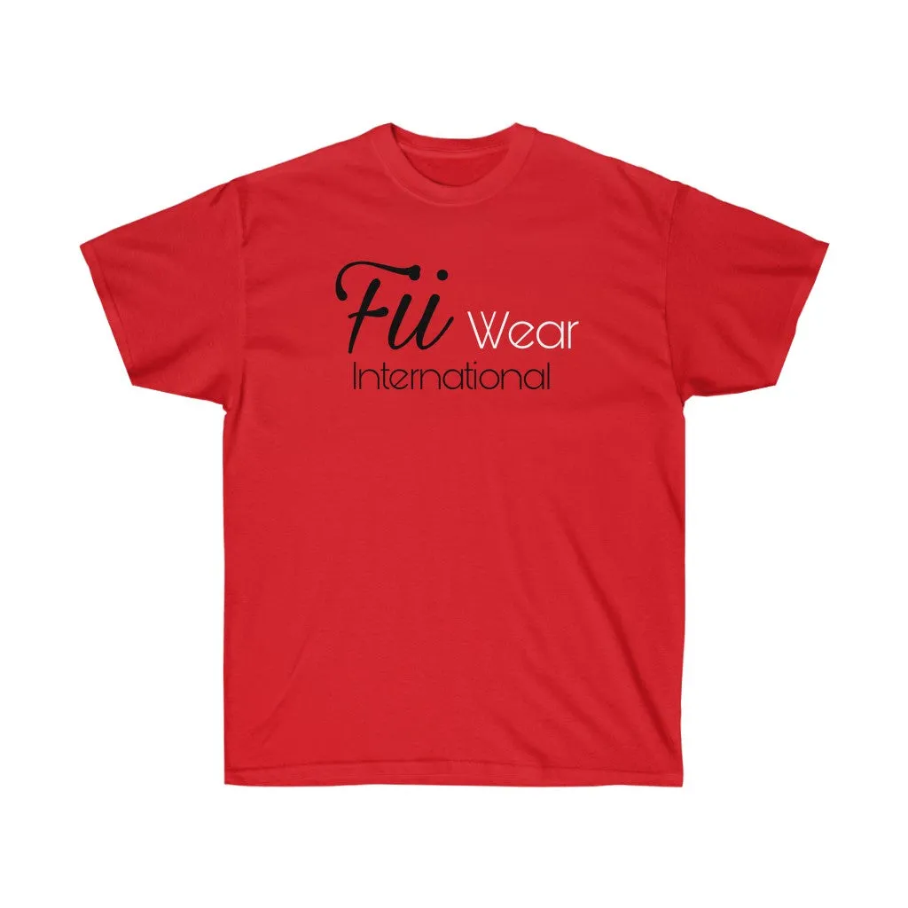 Fii Wear International Black Unisex Ultra Cotton Tee