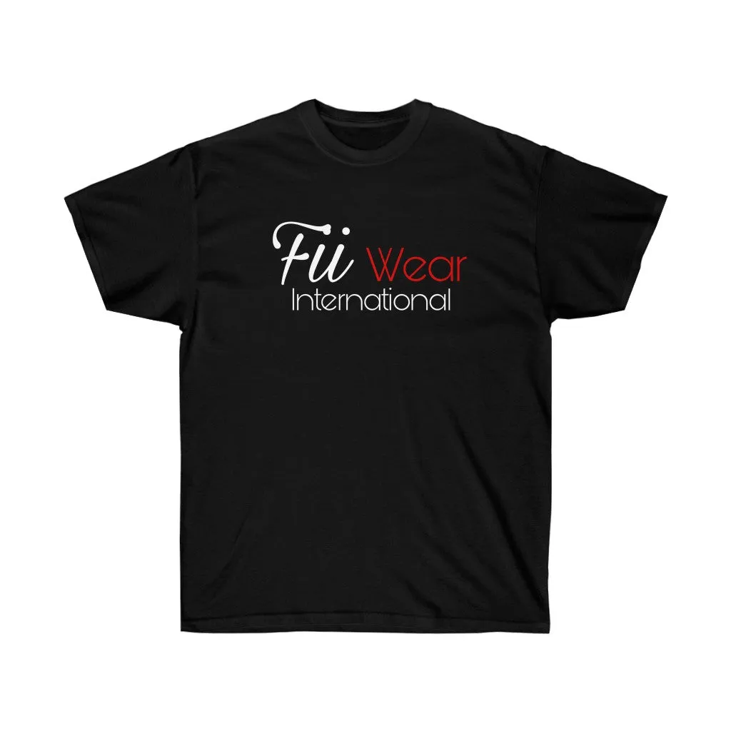 Fii Wear International Black Unisex Ultra Cotton Tee