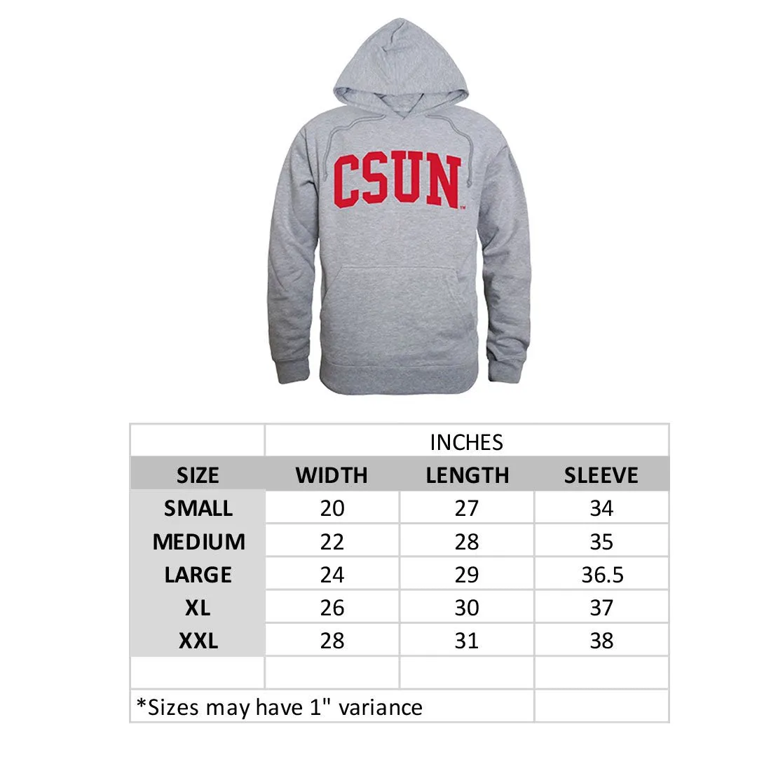 FIorida Institute of Technology Game Day Hoodie Sweatshirt Heather Grey