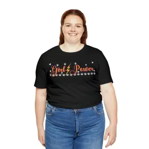 Girl Power T-shirt Empowerment Custom prints Unisex Vintage casual Positive Motivational T-shirt