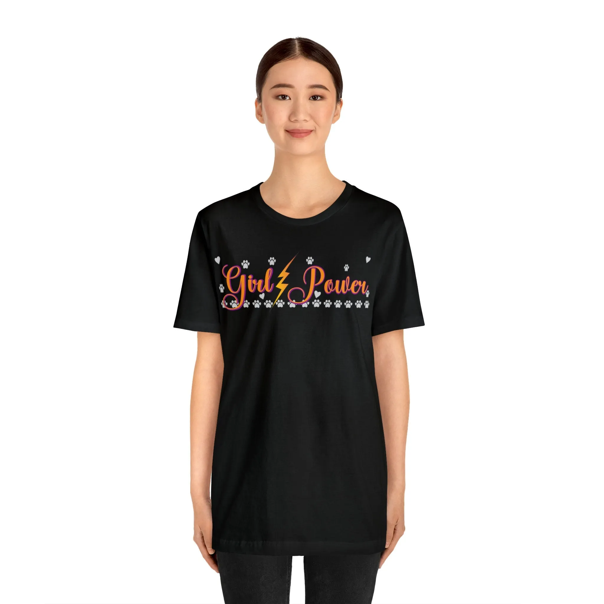 Girl Power T-shirt Empowerment Custom prints Unisex Vintage casual Positive Motivational T-shirt