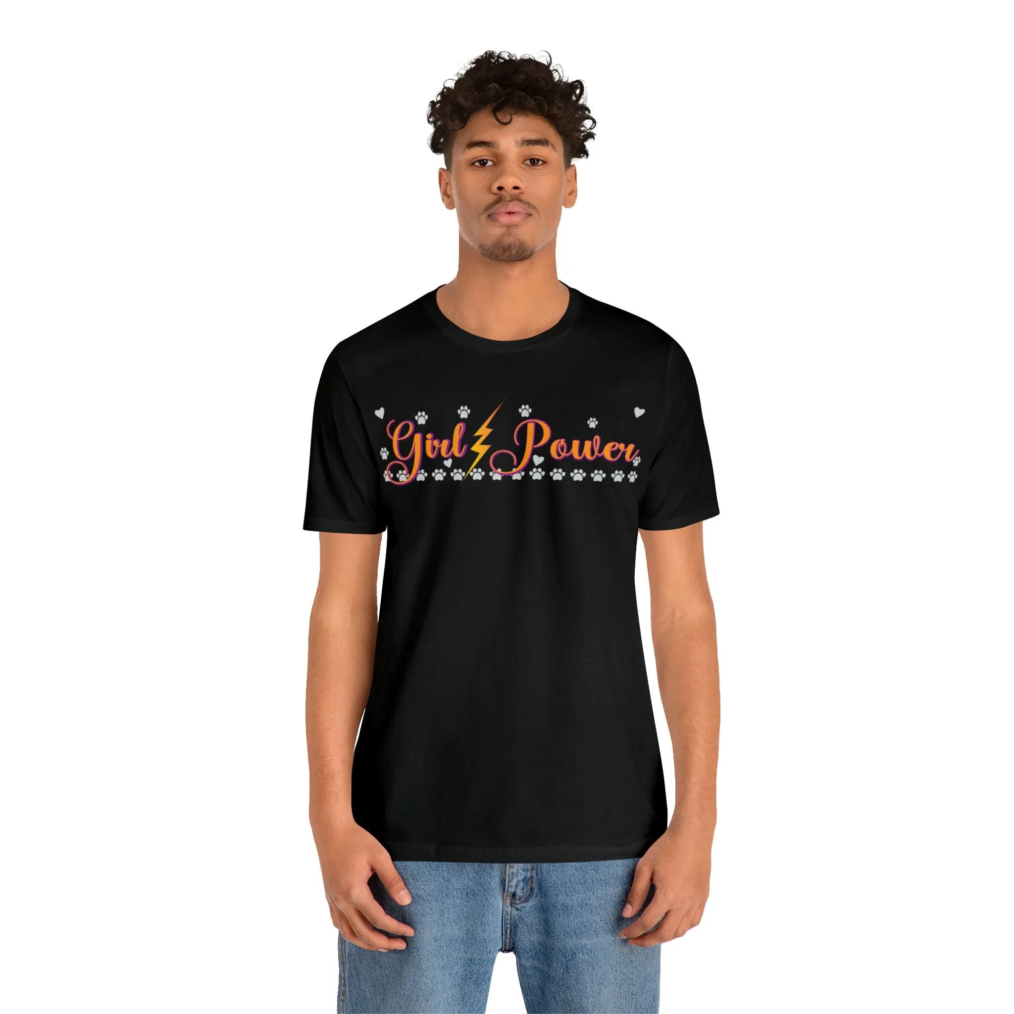 Girl Power T-shirt Empowerment Custom prints Unisex Vintage casual Positive Motivational T-shirt