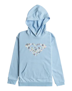 Girls Surf Feeling Hoodie in Bel Air Blue