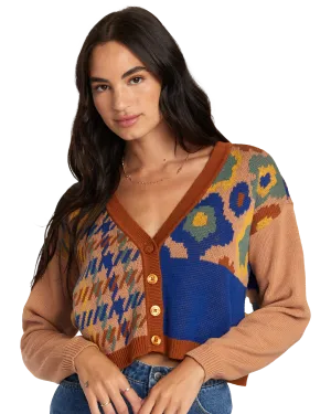 Happy Hour Cardigan in Multi