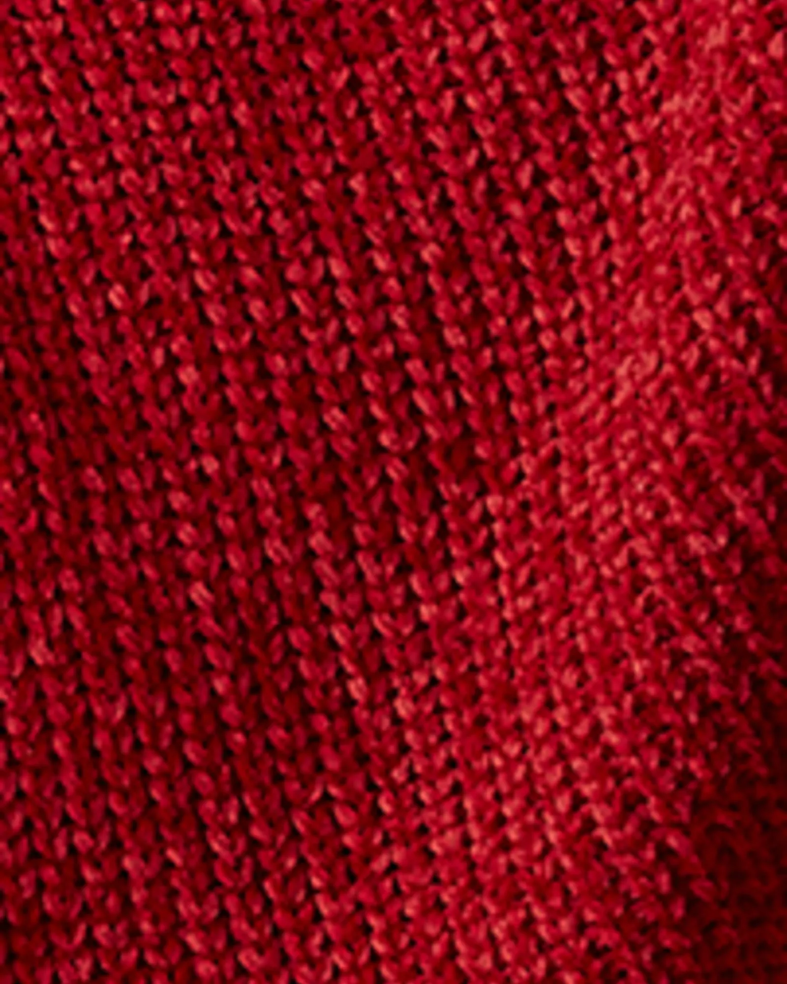 Helen Chenille Cardigan | Red