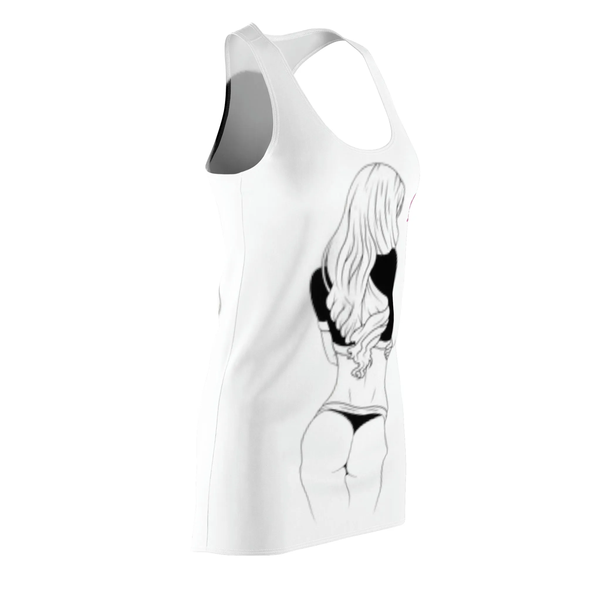 Hold Me Women's Cut & Sew Racerback Dress (AOP)