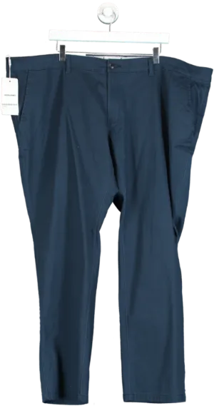 Jack & Jones Navy Slim Fit Trousers W48 L32