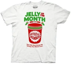 Jelly of the Month White Adult T-shirt