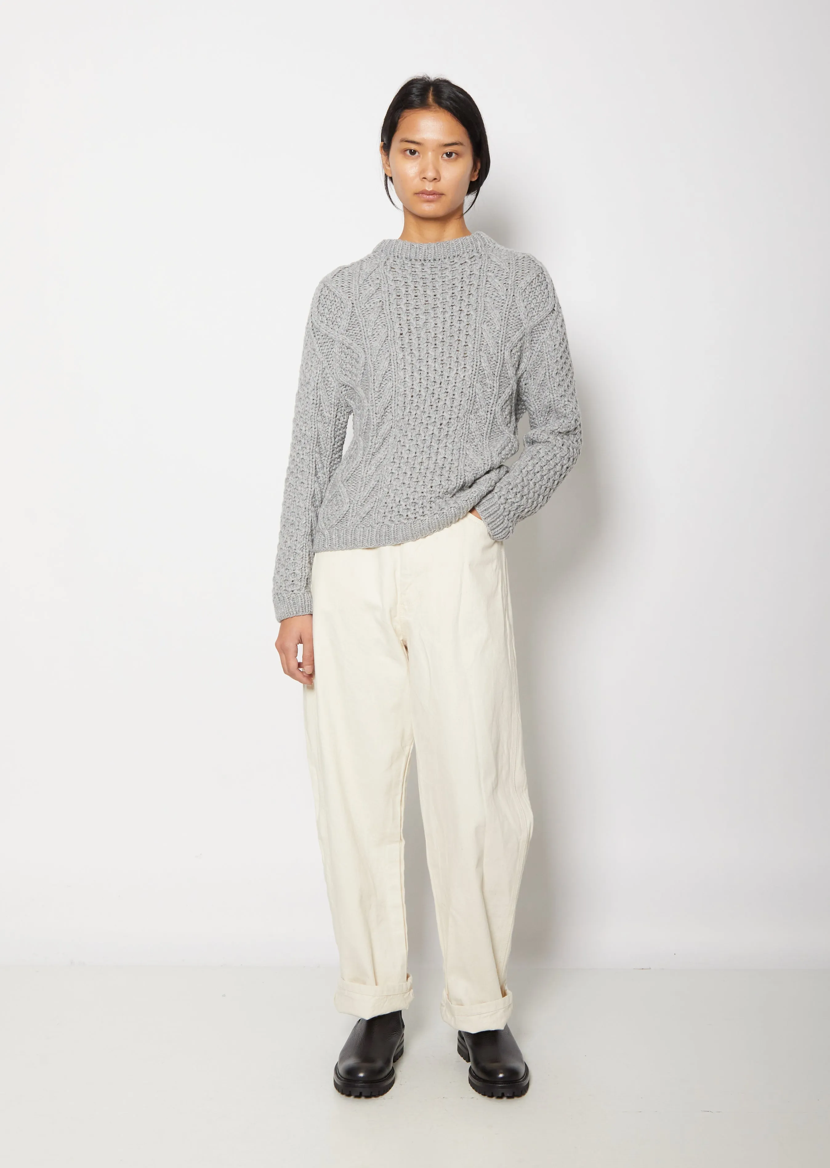 Lou Classic Icon Cashmere Sweater