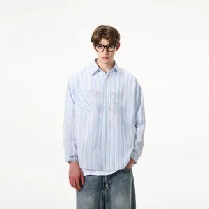 Madwitch Classic-fit Striped Shirt
