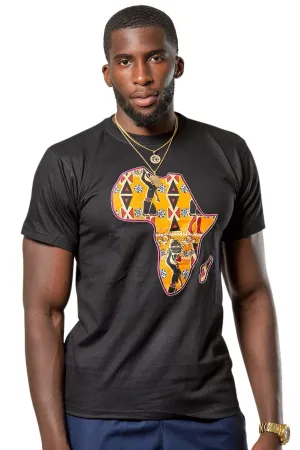 Masika Africa Map T-shirts - 5 Colors Available
