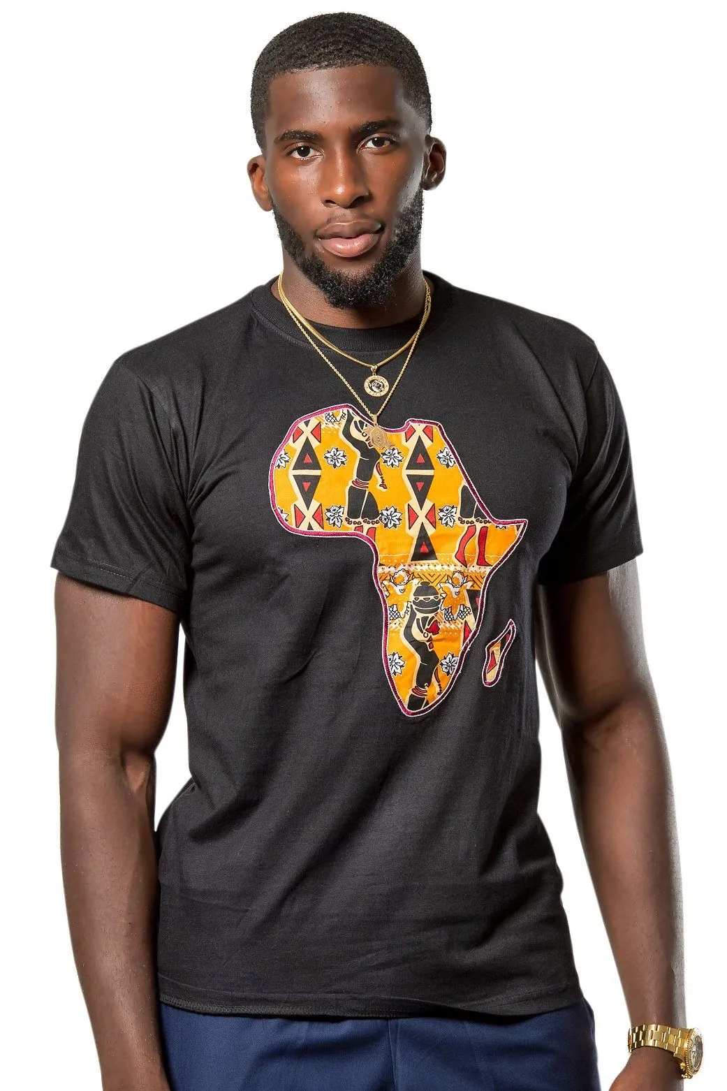 Masika Africa Map T-shirts - 5 Colors Available